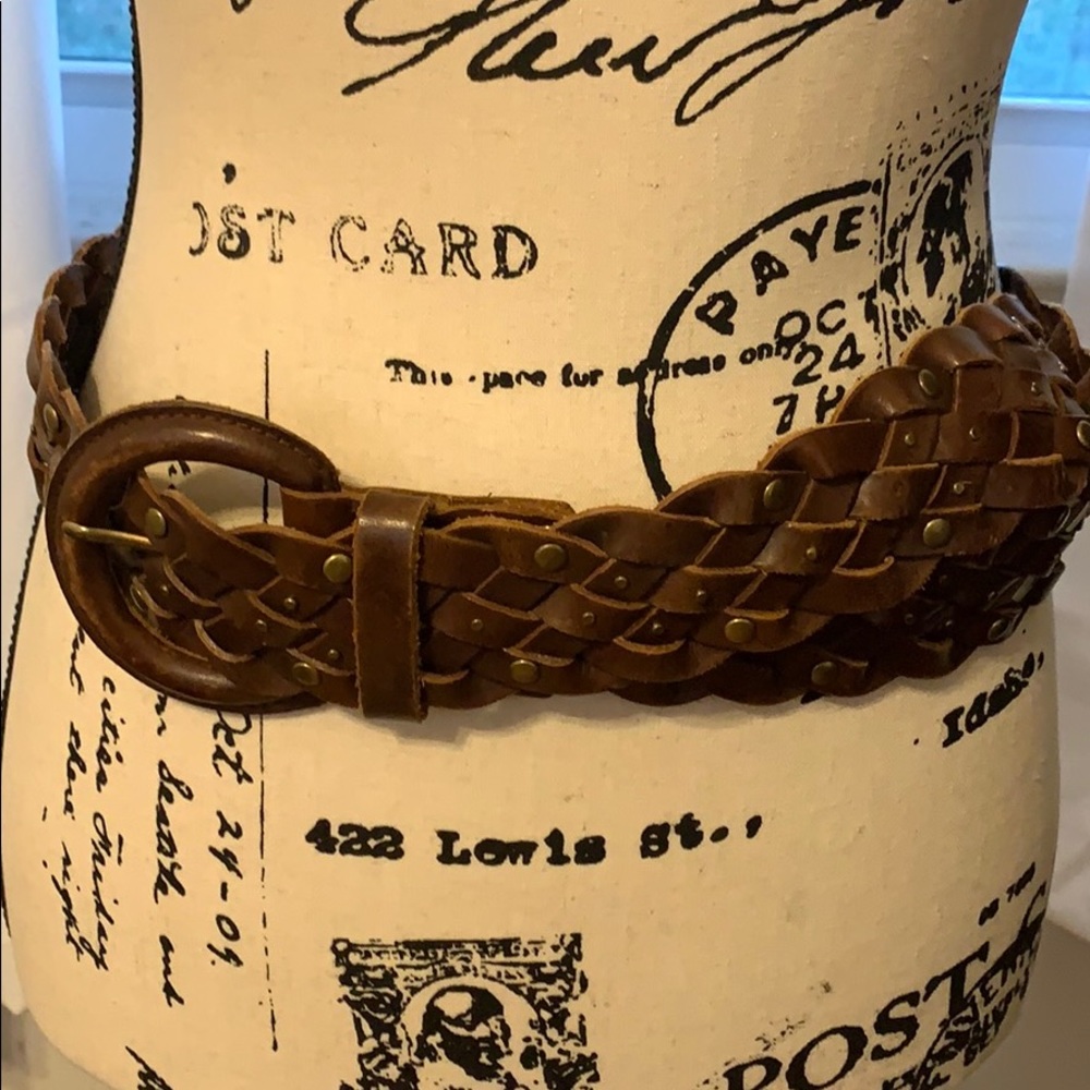 ‼️Woman’s braided old navy belt 45” 3/$20
